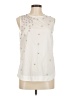 J.Crew Ivory Sleeveless Blouse Size 6 - photo 1