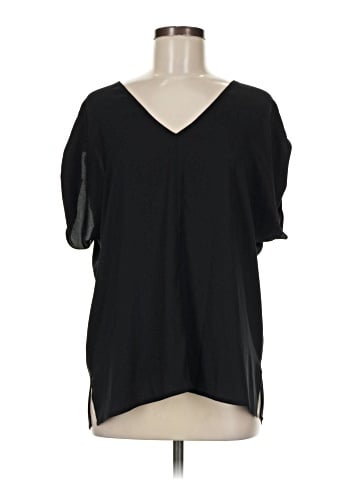 Ann Taylor Short Sleeve Blouse (view 1)