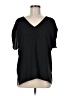 Ann Taylor 100% Polyester Black Short Sleeve Blouse Size M - photo 1