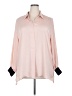 Chico's 100% Polyester Color Block Pink 3/4 Sleeve Blouse Size XXL (4) - photo 1