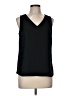 Nine West 100% Polyester Black Sleeveless Blouse Size M - photo 1