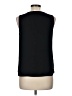 Nine West 100% Polyester Black Sleeveless Blouse Size M - photo 2