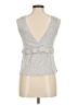 Caution to the Wind Silver Sleeveless Top Size M - photo 2