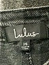Lulus Black Denim Skirt Size 26 waist - photo 4