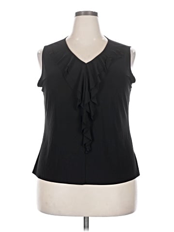 DressBarn Sleeveless T-Shirt (view 1)