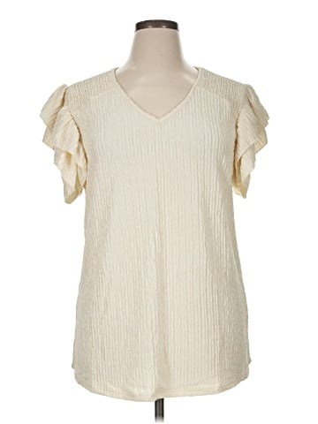 Unbranded Short Sleeve Blouse (view 1)