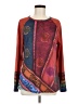 Unbranded 100% Polyester Burgundy Long Sleeve Top Size M - photo 1
