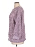 Ann Taylor LOFT 100% Cotton Tweed Purple Pullover Sweater Size XL - photo 5