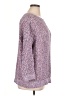 Ann Taylor LOFT 100% Cotton Tweed Purple Pullover Sweater Size XL - photo 4