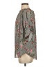 Assorted Brands Floral Gray 3/4 Sleeve Blouse Size S (estimated) - photo 5