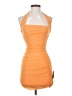 Lulus Orange Cocktail Dress Size XS - photo 1