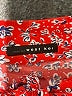 West Kei Red Sleeveless Blouse Size M - photo 7