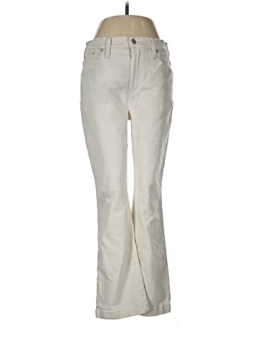 Madewell Kick Out Crop Jeans in Vintage Canvas Wash (view 1)