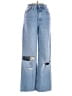 Zara Color Block Blue Jeans Size 0 - photo 1