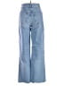 Zara Color Block Blue Jeans Size 0 - photo 2