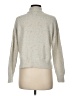 Jessica Simpson Metallic Silver Turtleneck Sweater Size M - photo 2