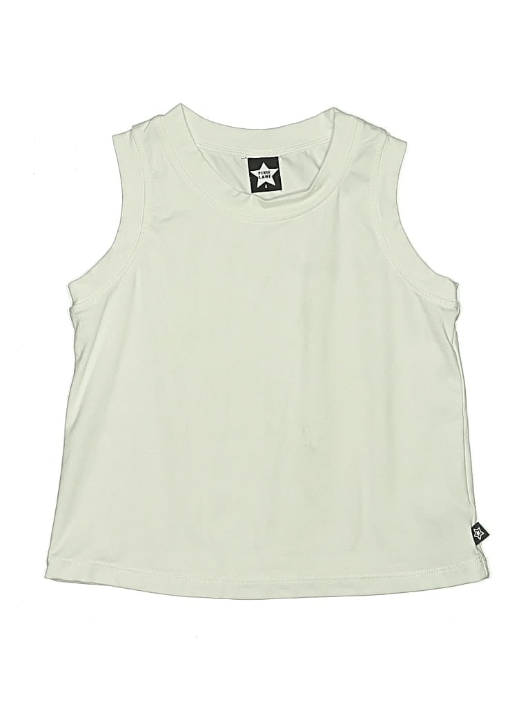 Pre-owned Pixielane Kids' Sleeveless T-shirt In Green