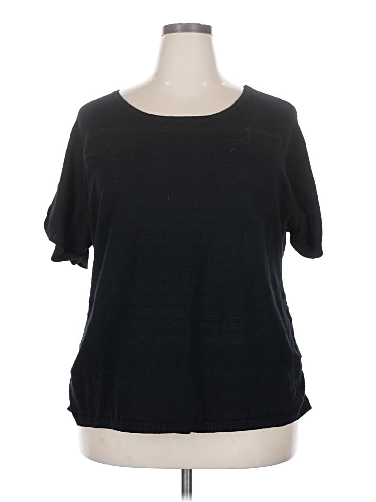 Pre-owned Avenue Short Sleeve T-shirt In Black