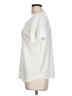 Nine West Ivory Short Sleeve Top Size L - photo 5