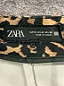 Zara Animal Print Gold Leggings Size M - photo 4
