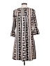Everly Paisley Tan Casual Dress Size S - photo 2