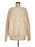 Princess Polly 100% Polyester Solid Tan Ivory Pullover Sweater Size Med - Lg - photo 1