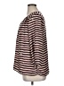 Assorted Brands 100% Polyester Stripes Burgundy Brown 3/4 Sleeve Blouse Size XL - photo 5