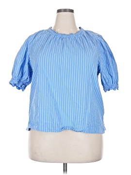 Free Assembly Short Sleeve Blouse