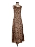 Adore Me 100% Polyester Animal Print Brown Casual Dress Size S - photo 1