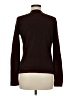 August Silk Brown Long Sleeve Top Size M - photo 2