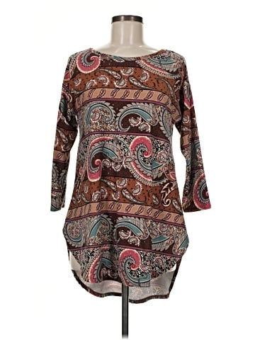 Glitzy Girlz 3/4 Sleeve Blouse (view 1)