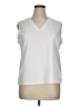 Anne Klein Ivory Sleeveless Blouse Size XL - photo 1
