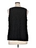 Sejour Black Sleeveless Blouse Size 1X - photo 2