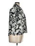 Jessica Simpson 100% Viscose Floral Silver Short Sleeve Blouse Size XL - photo 4