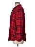 J.Jill 100% Rayon Plaid Red Long Sleeve Button-Down Shirt Size L - photo 5