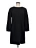 Nine West Solid Black Casual Dress Size M - photo 1
