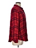 J.Jill 100% Rayon Plaid Red Long Sleeve Button-Down Shirt Size L - photo 4