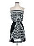 Express Outlet 100% Polyester Graphic Black Cocktail Dress Size XS - photo 1