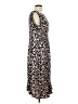Perceptions Paisley Black Casual Dress Size L - photo 4