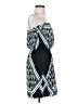 Express Outlet 100% Polyester Graphic Black Cocktail Dress Size XS - photo 4