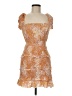 Sim & Sam 100% Rayon Orange Cocktail Dress Size M - photo 1