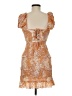 Sim & Sam 100% Rayon Orange Cocktail Dress Size M - photo 2