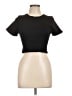 OQQ Black Short Sleeve Turtleneck Size L - photo 1