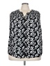 Caffé Marrakesh 100% Rayon Black Sleeveless Top Size 3X - photo 1