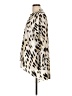 Chico's 100% Polyester Animal Print Ivory Kimono Size Lg (2) - photo 5