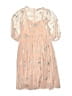 Stella McCartney 100% Polyester Tan Pink Dress Size 8 - photo 1