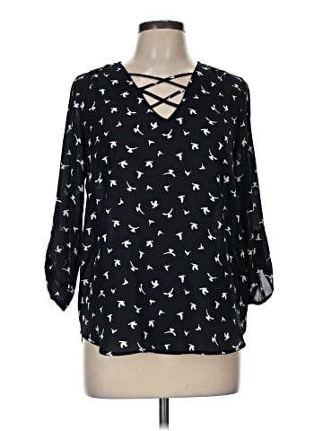 Sweet Rain 3/4 Sleeve Blouse (view 1)