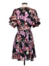 1.State 100% Polyester Floral Black Casual Dress Size S - photo 2