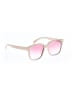 Alexander McQueen Pink Ivory Sunglasses One size - photo 1