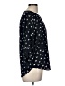 Sweet Rain 100% Polyester Black 3/4 Sleeve Blouse Size M - photo 4